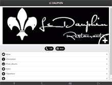 Tablet Screenshot of ledauphin.com